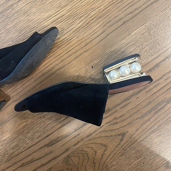 JEFFREY CAMPBELL PEARL STUDDED MULE SANDALS - Picture 8 of 8